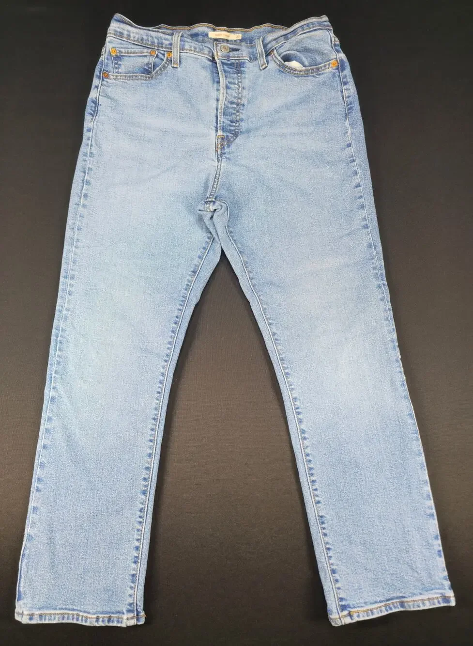 Levi's 550 Relaxed Fit Jeans Mens W32 L28 Light Wash Denim Straight Leg